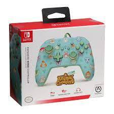 ENHANCED WIRED CONTROLLER ANIMAL CROSSING